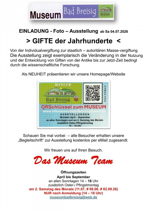 Eintritt FREI